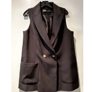 Zara Vest with Pockets Sz:L